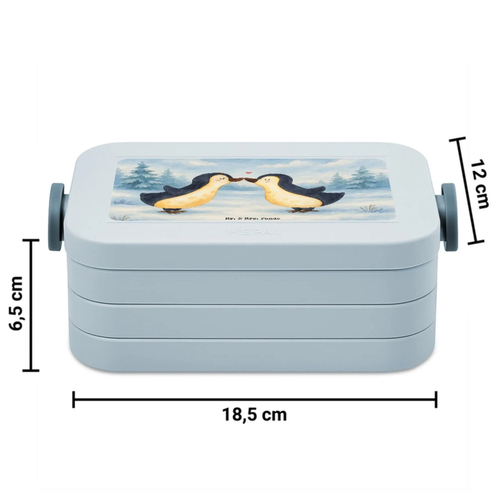 MEPAL Bentobox Pinguin Liebe Design Lunchbox, Brotdose, Bentobox, Liebe, Partner, Freund, Freundin, Ehemann, Ehefrau, Heiraten, Verlobung, Heiratsantrag, Liebesgeschenk, Jahrestag, Hocheitstag, Geschenkidee, Love, Geschenk Freundin, Liebesbeweis, Liebesspruch, Pärchen. Liebespaar, Hochzeitstag, Gastgeschenk, Pinguine, Pinguin Paar, Hochzeit, Verlobte, Geschenk Freund, Paar, Verlobter, Geschenk Hochzeitstag, Pinguin Liebe, Pinguin, Pinguinpaar
