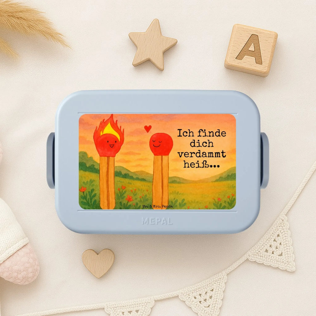 MEPAL Bentobox Streichhölzer Design Brotdose, Lunchbox, Bentobox, Liebe, Partner, Freund, Freundin, Ehemann, Ehefrau, Heiraten, Verlobung, Heiratsantrag, Liebesgeschenk, Jahrestag, Hocheitstag, Streichhölzer