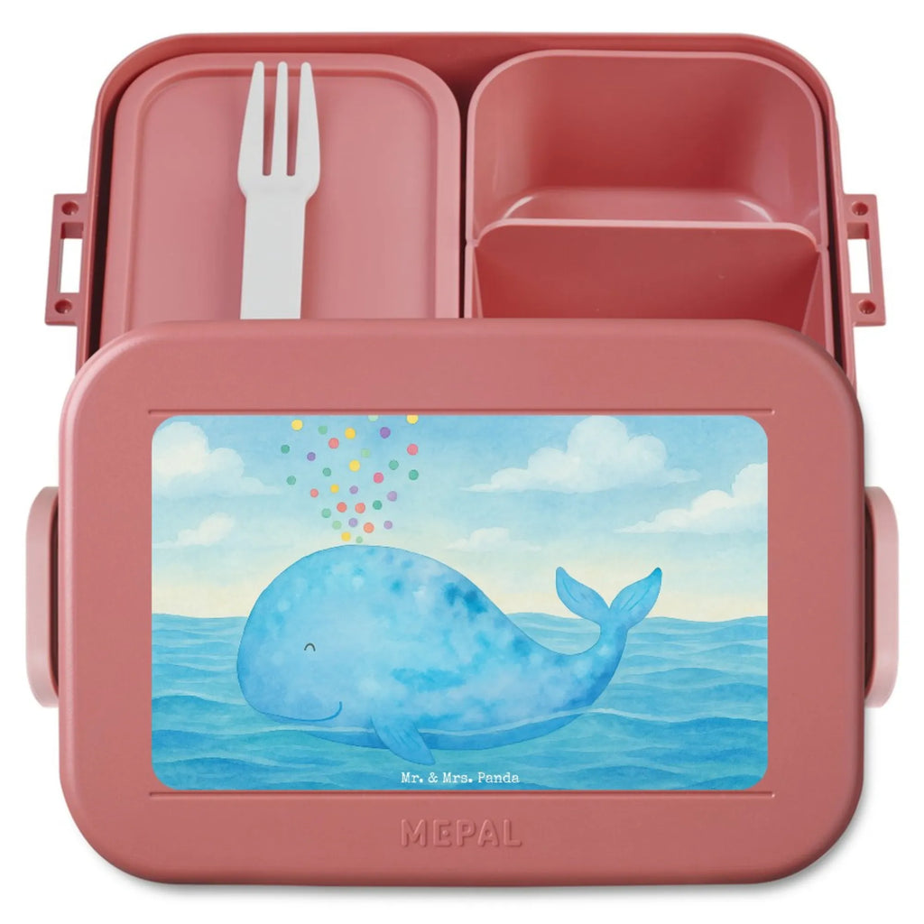 MEPAL Bentobox Wal Konfetti Design Lunchbox, Bentobox, Brotdose, Meerestiere, Meer, Urlaub, Wale, Lebensabschnitt, Diät, Wal, Neustart, Neuanfang, Motivation, Trennung, Abnehmen, Konfetti, Geburtstag