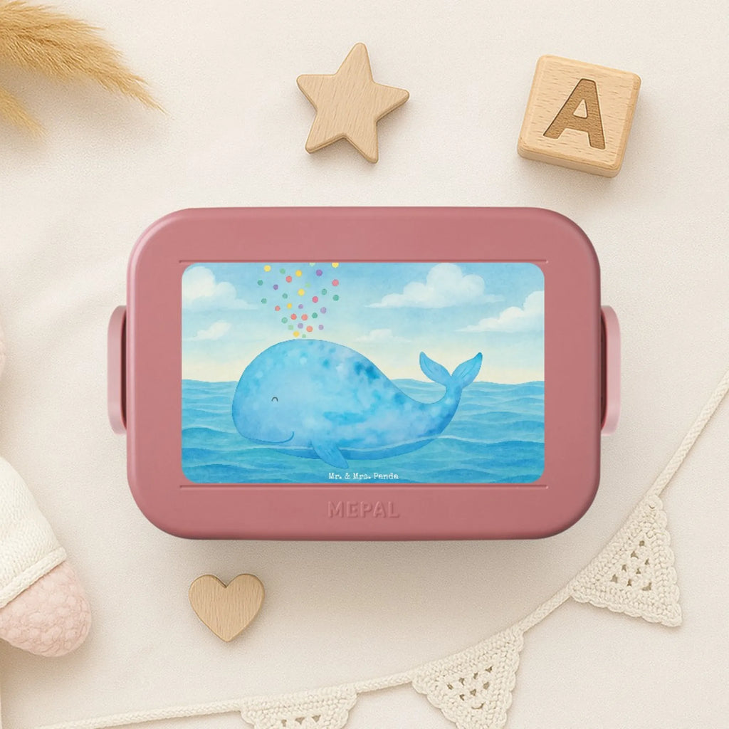 MEPAL Bentobox Wal Konfetti Design Lunchbox, Bentobox, Brotdose, Meerestiere, Meer, Urlaub, Wale, Lebensabschnitt, Diät, Wal, Neustart, Neuanfang, Motivation, Trennung, Abnehmen, Konfetti, Geburtstag
