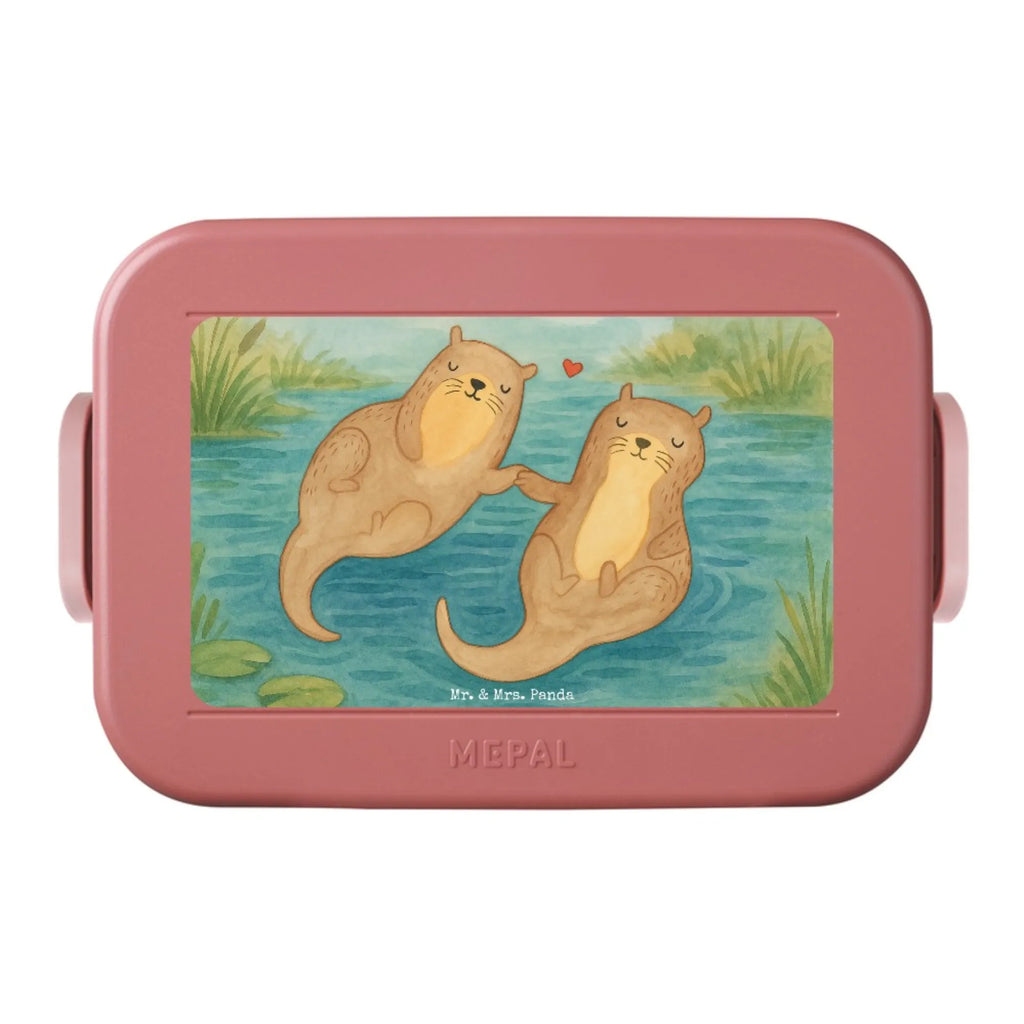 MEPAL Bentobox Otter Hände halten Design Brotdose, Lunchbox, Bentobox, Otter, Fischotter, Seeotter, Otter Seeotter See Otter