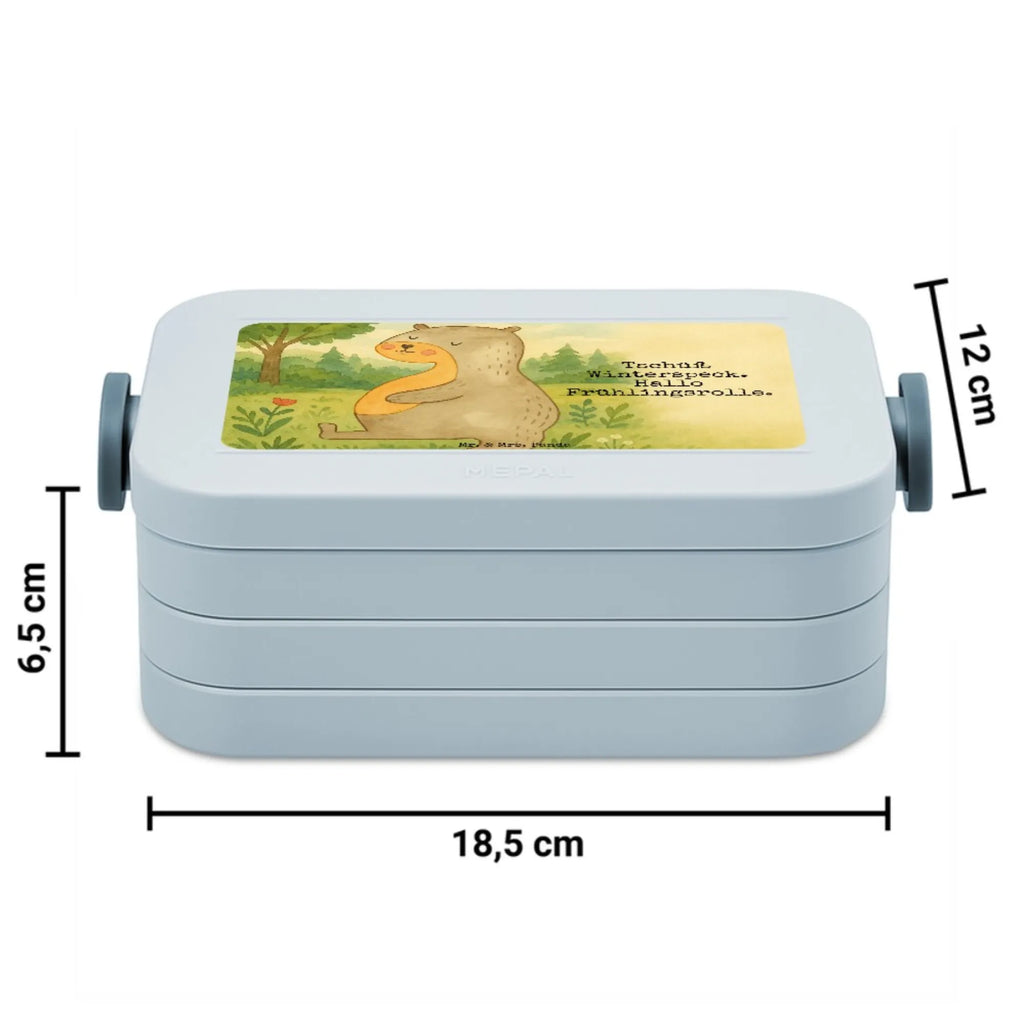 MEPAL Bentobox Otter Bauch Design Lunchbox, Bentobox, Brotdose, Otter, Fischotter, Seeotter, Otter Seeotter See Otter