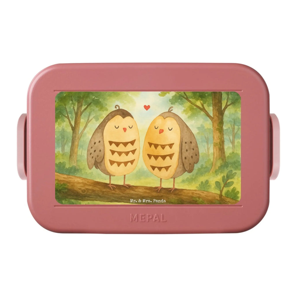 MEPAL Bentobox Eulen Liebe Design Bentobox, Brotdose, Lunchbox, Eule, Liebe Spruch, Liebe, Owl, Wortspiel lustig, Freundin Geschenk, All you need is love, Eule Deko, Freund, Hochzeit Spruch