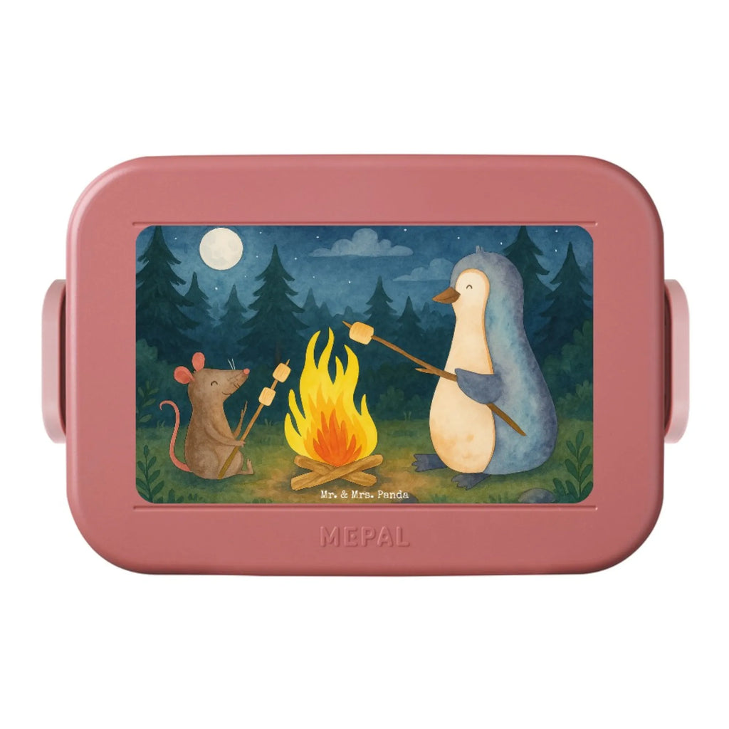 MEPAL Bentobox Pinguin Lagerfeuer Design Brotdose, Bentobox, Lunchbox, Pinguin, Lagerfeuer, Motivation, Leben, Maus, Lebensspruch, Büroalltag, Marshmallows, grillen, Neustart, Büro, Pinguine, Feuer, Liebe, Job, Arbeit, Lebensmotivation