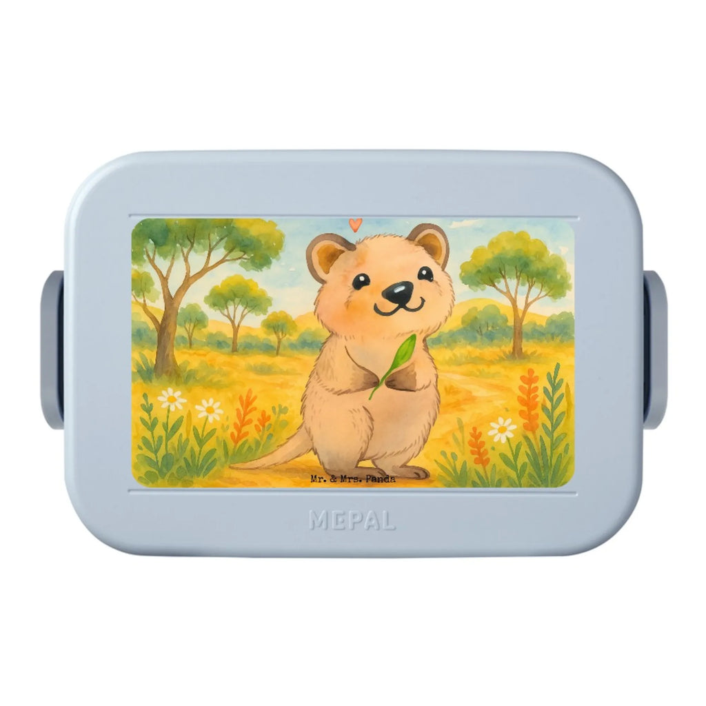 MEPAL Bentobox Quokka Happy Design Lunchbox, Brotdose, Bentobox, Tiermotive, Gute Laune, lustige Sprüche, Tiere, Lustiger Spruch, Aufschieberitis, Quokka, Niedliches Tier, Dinge erledigen, Verschieben