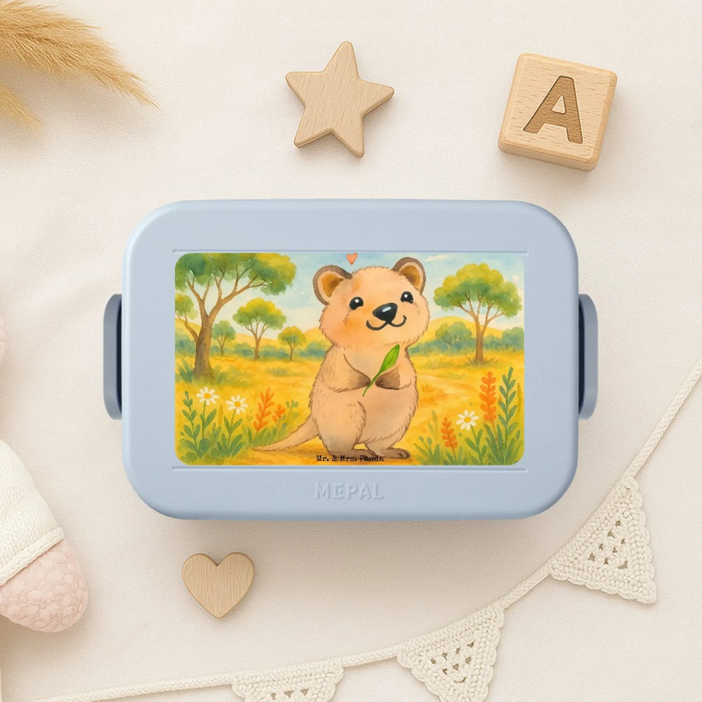 MEPAL Bentobox Quokka Happy Design Lunchbox, Brotdose, Bentobox, Tiermotive, Gute Laune, lustige Sprüche, Tiere, Lustiger Spruch, Aufschieberitis, Quokka, Niedliches Tier, Dinge erledigen, Verschieben