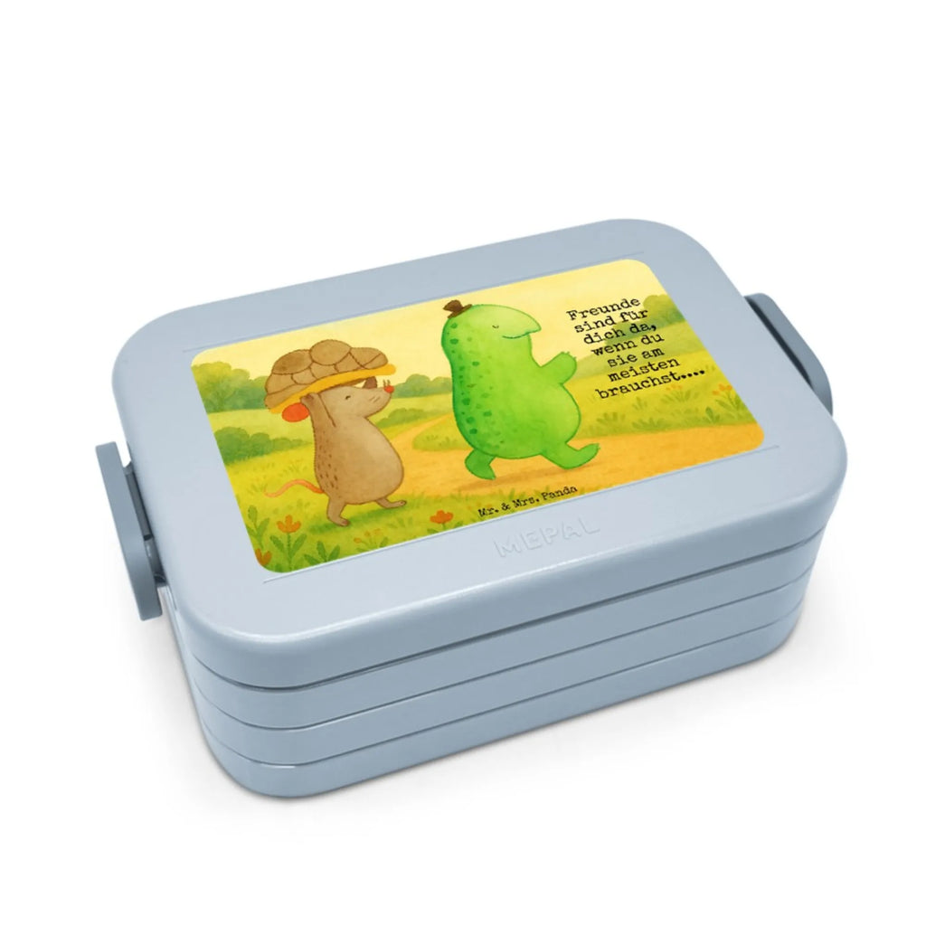 MEPAL Bentobox Schildkröte Maus Design Brotdose, Bentobox, Lunchbox, Schildkröte, Freunde, beste Freundinnen, beste Freunde, Maus, Freundinnen