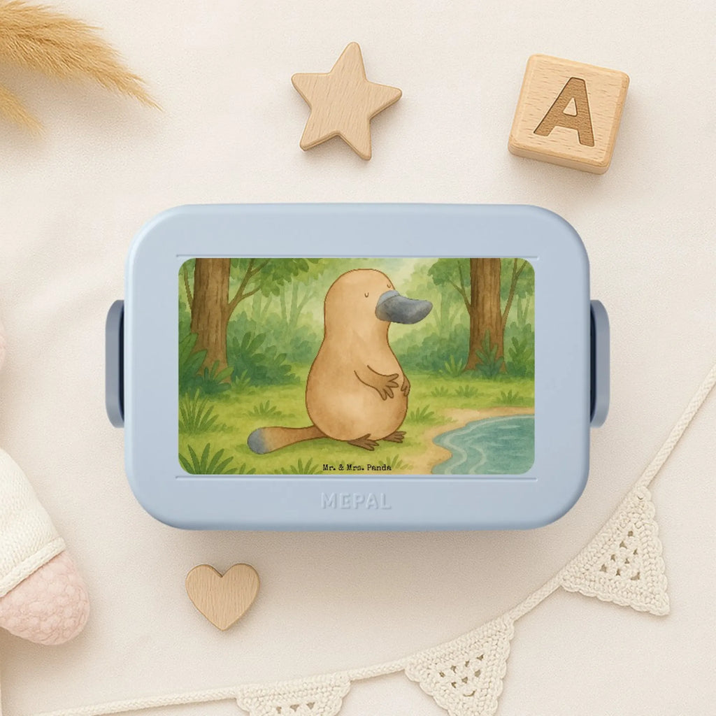 MEPAL Bentobox Schnabeltier Mut Design Brotdose, Bentobox, Lunchbox, Meerestiere, Meer, Urlaub, Schnabeltiere, Weltreise, Neustart, Büro, Neuanfang, Schnabeltier, Raodtrip, Arbeit, Motivation, mutig, Lebensweisheit, Mut, Training