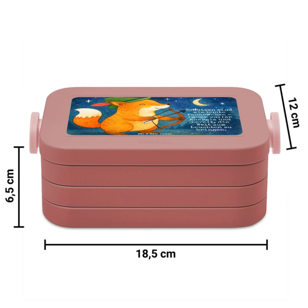 MEPAL Bentobox Schütze Astrologie Design Bentobox, Lunchbox, Brotdose, Tierkreiszeichen, Sternzeichen, Horoskop, Astrologie, Aszendent, Schütze, Geschenkidee, Geburtstagsgeschenk