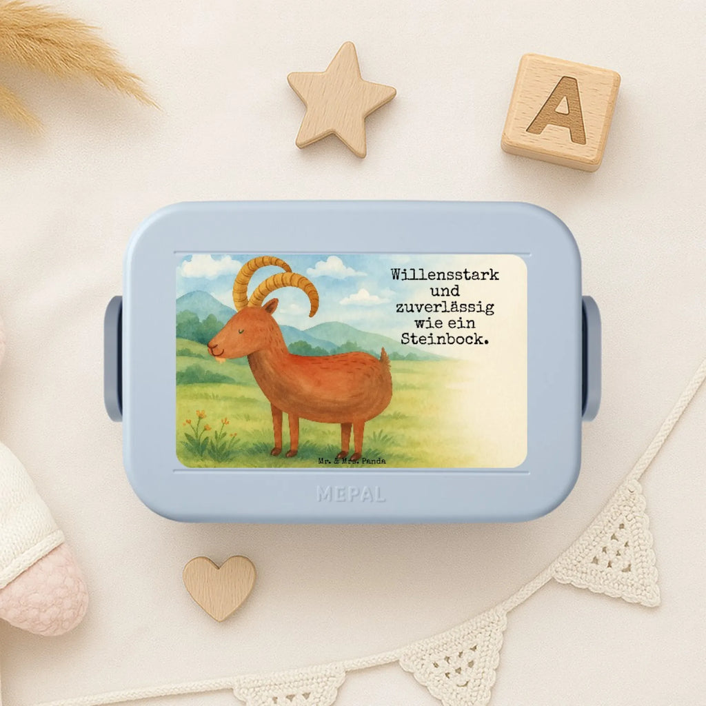 MEPAL Bentobox Sternzeichen Steinbock Design Bentobox, Lunchbox, Brotdose, Tierkreiszeichen, Sternzeichen, Horoskop, Astrologie, Aszendent, Ziege, Steinbock Geschenk, Steinbock Sternzeichen, Steinböcke, Geschenk Dezember, Geburtstag Dezember, Geschenk Januar, Geburtstag Januar, Bock