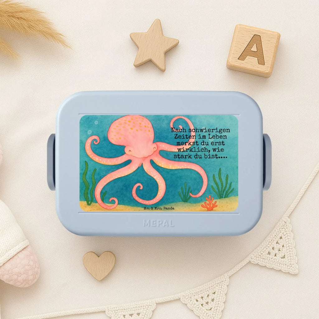 MEPAL Bentobox Tintenfisch Design Lunchbox, Bentobox, Brotdose, Tiermotive, Gute Laune, lustige Sprüche, Tiere, Meer, Wasser, Tintenfisch, Meerestier, Arme, Krake, Ozean
