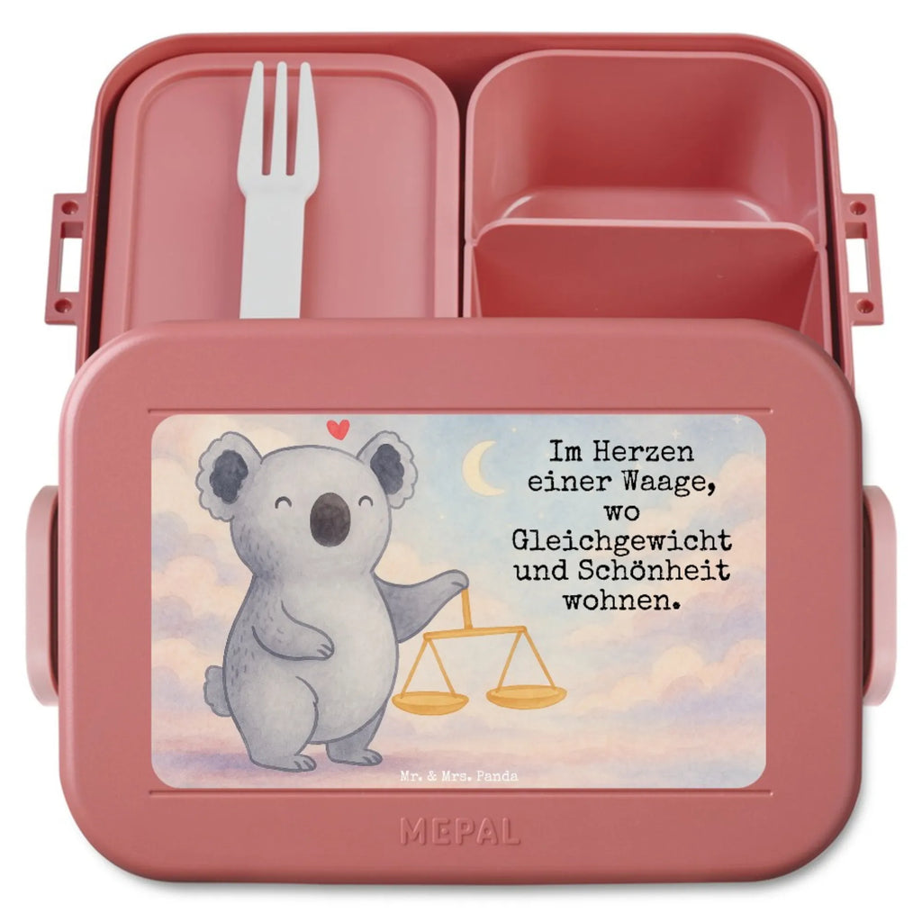 MEPAL Bentobox Waage Astrologie Design Brotdose, Bentobox, Lunchbox, Tierkreiszeichen, Sternzeichen, Horoskop, Astrologie, Aszendent, Geschenk zum Geburtstag, Geburtstagsgeschenk, Geschenk, Waage