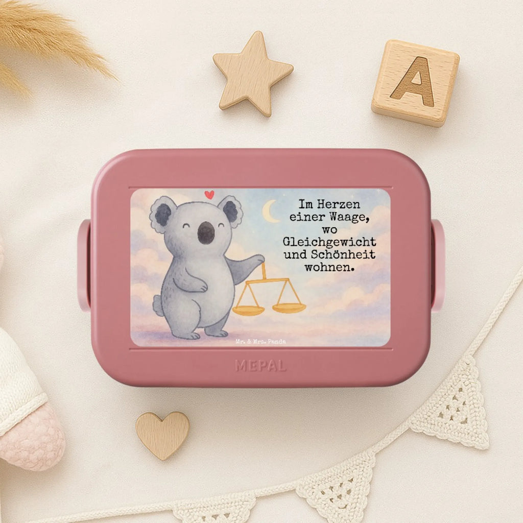 MEPAL Bentobox Waage Astrologie Design Brotdose, Bentobox, Lunchbox, Tierkreiszeichen, Sternzeichen, Horoskop, Astrologie, Aszendent, Geschenk zum Geburtstag, Geburtstagsgeschenk, Geschenk, Waage