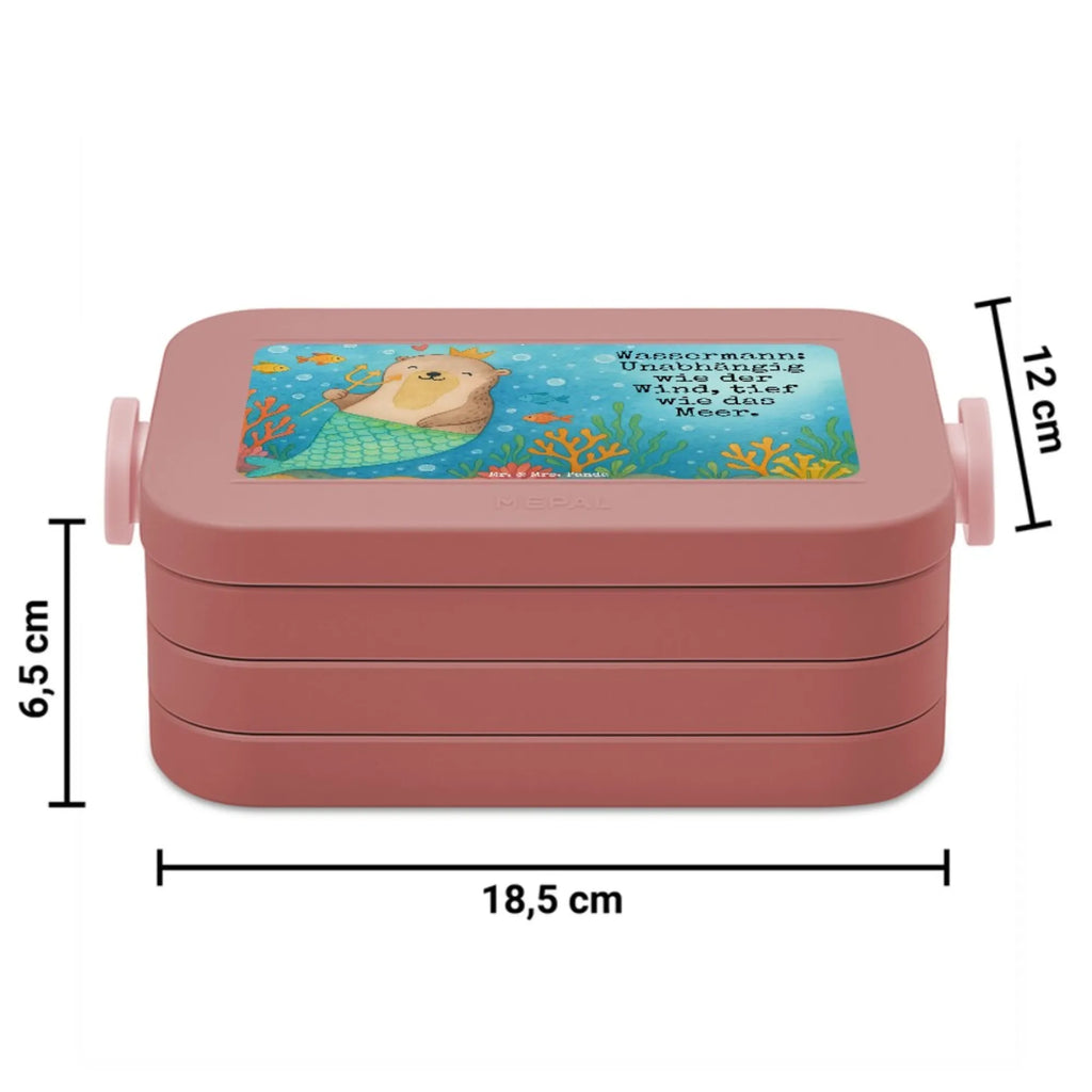 MEPAL Bentobox Wassermann Astrologie Design Brotdose, Bentobox, Lunchbox, Tierkreiszeichen, Sternzeichen, Horoskop, Astrologie, Aszendent, Wassermann, Geschenk, Geburtstagsgeschenk