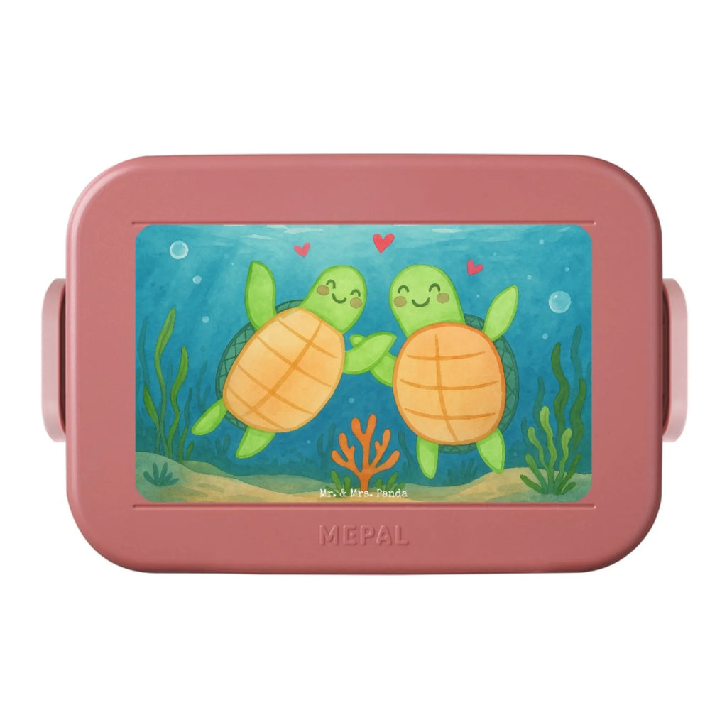 MEPAL Bentobox Schildkröten Paar Design Lunchbox, Brotdose, Bentobox, Liebe, Partner, Freund, Freundin, Ehemann, Ehefrau, Heiraten, Verlobung, Heiratsantrag, Liebesgeschenk, Jahrestag, Hocheitstag, Geschenk für Partner, Geschenk für Frauen, Geschenk für Freundin, Hochzeitstag, Mitbringsel, Liebesbeweis, für Männer, für Ehemann, Valentinstag
