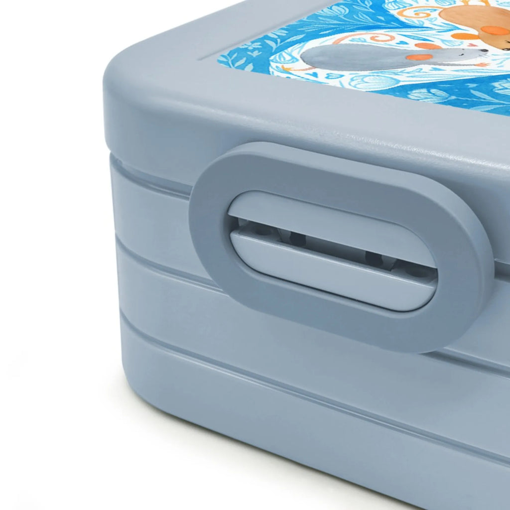 MEPAL Bentobox Mäuse Herz Design Lunchbox, Bentobox, Brotdose, Liebe, Partner, Freund, Freundin, Ehemann, Ehefrau, Heiraten, Verlobung, Heiratsantrag, Liebesgeschenk, Jahrestag, Hocheitstag, Liebesbotschaft, Hochzeit, Love, Lieblingsmensch, Geschenk für zwei, Liebesbeweis, Maus, Mäuse, Gemeinsamkeit