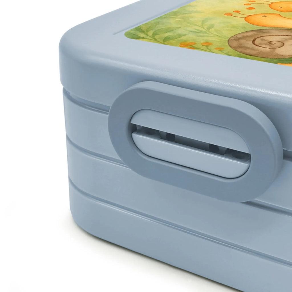 MEPAL Bentobox Schnecken Liebe Design Lunchbox, Brotdose, Bentobox, Liebe, Partner, Freund, Freundin, Ehemann, Ehefrau, Heiraten, Verlobung, Heiratsantrag, Liebesgeschenk, Jahrestag, Hocheitstag