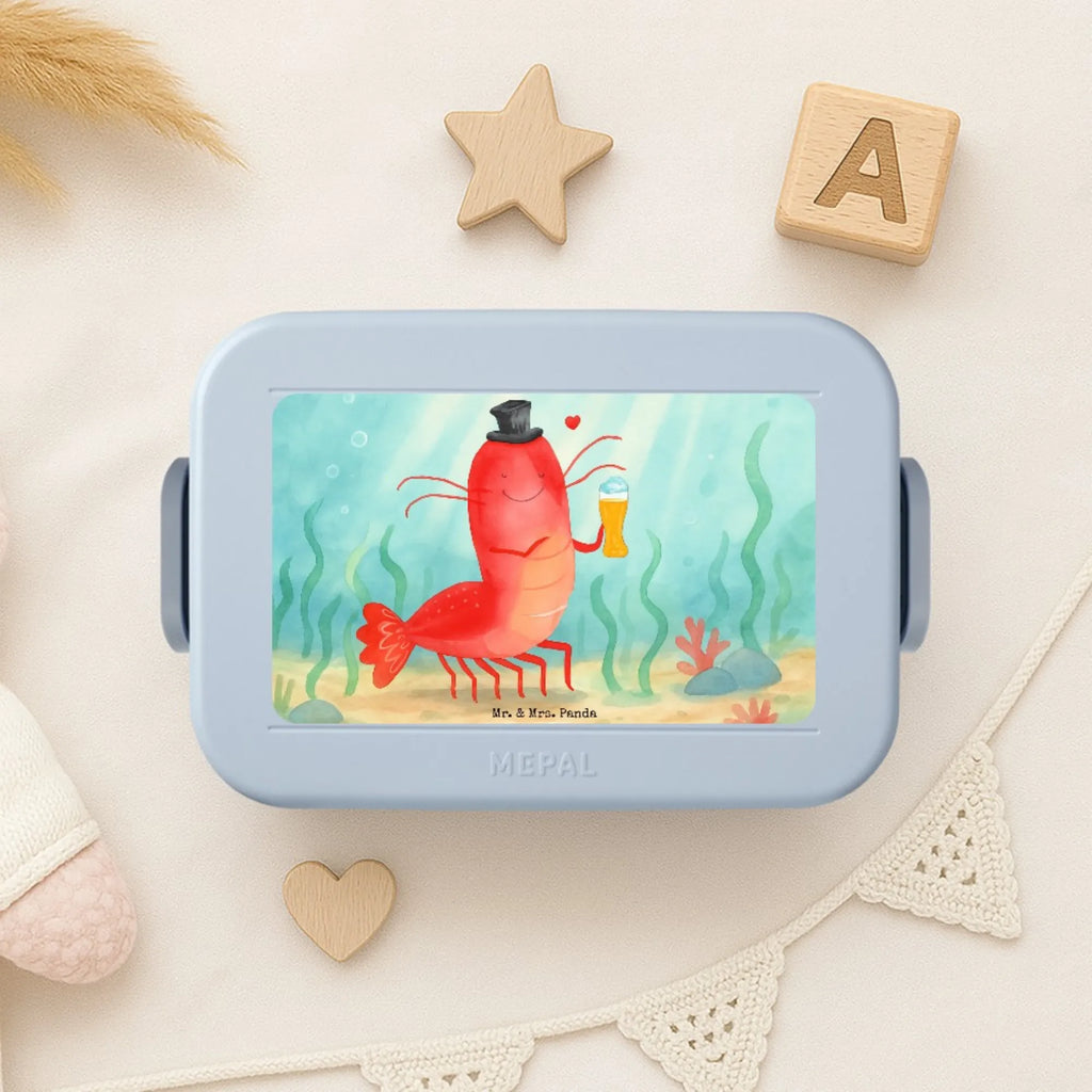 MEPAL Bentobox Hummer Weizen Design Lunchbox, Brotdose, Bentobox, Meerestiere, Meer, Urlaub, Garnelen, Bierliebhaber, Junggeselle, Junggesellin, Kneipe, Gasthaus, Kochen, Männerhaushalt, Garnele, Wirtschaft, Bier