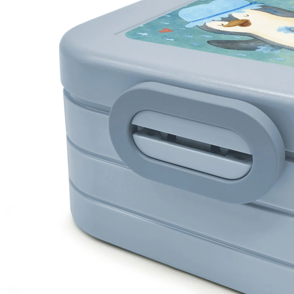 MEPAL Bentobox Pinguin Duschen Design Brotdose, Lunchbox, Bentobox, Pinguin, Dusche, Pinguine, glücklich sein, Neuanfang, Motivation, Lebensmotto, duschen, Neustart