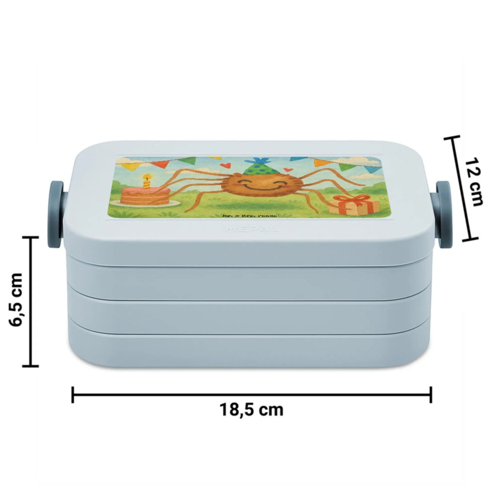 MEPAL Bentobox Spinne Agathe Party Design Bentobox, Brotdose, Lunchbox, Spinne Agathe, Spinne, Agathe, Videos, Merchandise, Wunder, Selbstliebe, Glück, Motivation