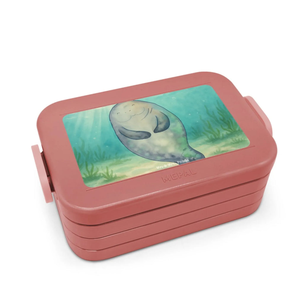 MEPAL Bentobox Seekuh Happy Design Lunchbox, Brotdose, Bentobox, Meerestiere, Meer, Urlaub, Zufrieden, Neuanfang, Achtsamkeit, Neustart, Liebeskummer, Respekt, Seekuh, Freundin, Seekühe, Selbstliebe