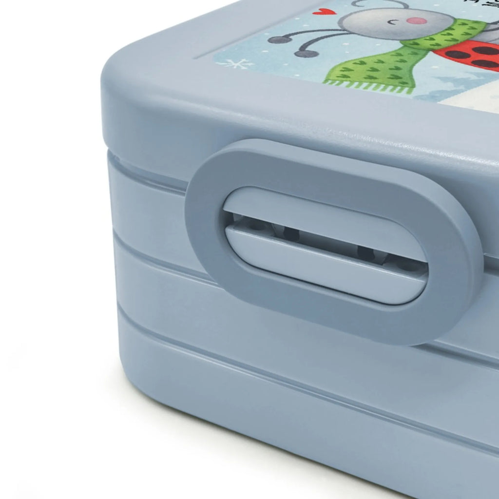 MEPAL Bentobox Smörle Rodeln Design Brotdose, Bentobox, Lunchbox, Winter, Weihnachten, Weihnachtsdeko, Nikolaus, Advent, Heiligabend, Wintermotiv, Smörle, Marzipan, Schlittenfahren