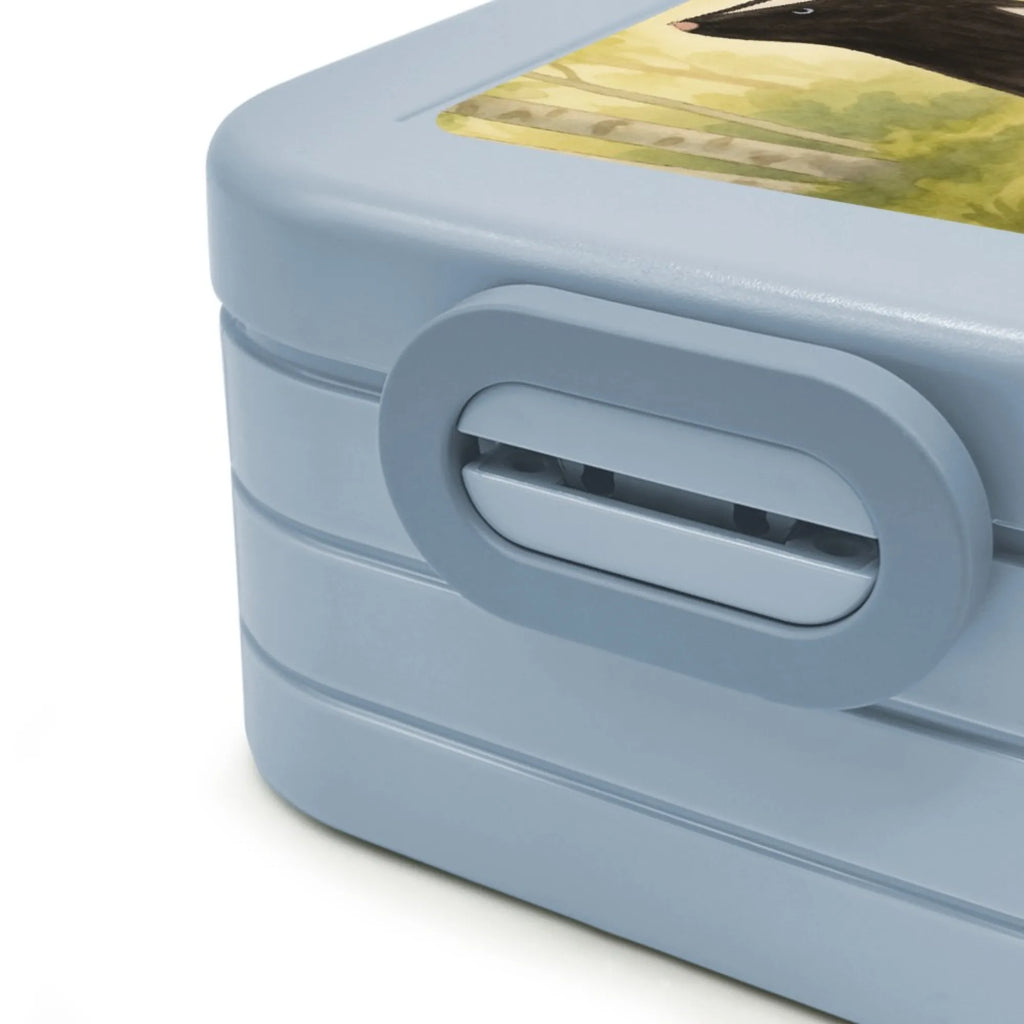 MEPAL Bentobox Stinktier Sitzen Design Bentobox, Lunchbox, Brotdose, Stinktier, Skunk, Spruch, Wildtier, Büro, Besserwisser, Raubtier, Stinker, Stinki, Recht