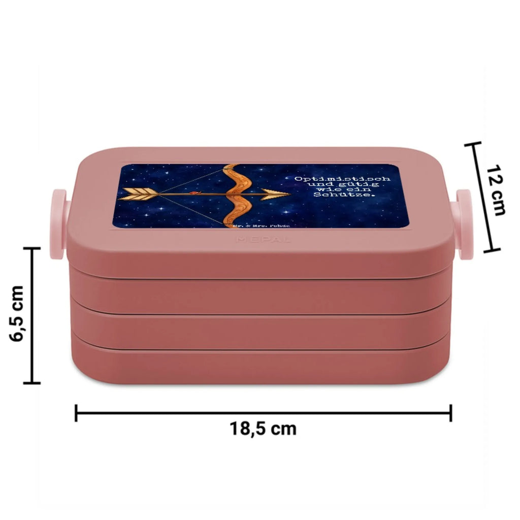 MEPAL Bentobox Sternzeichen Schütze Design Brotdose, Bentobox, Lunchbox, Tierkreiszeichen, Sternzeichen, Horoskop, Astrologie, Aszendent, Schütze Geschenk, Geburtstag November, Geburtstag Dezember, Geschenk Dezember, Schütze, Geschenk Schützenfest, Schütze Sternzeichen, Geschenk November