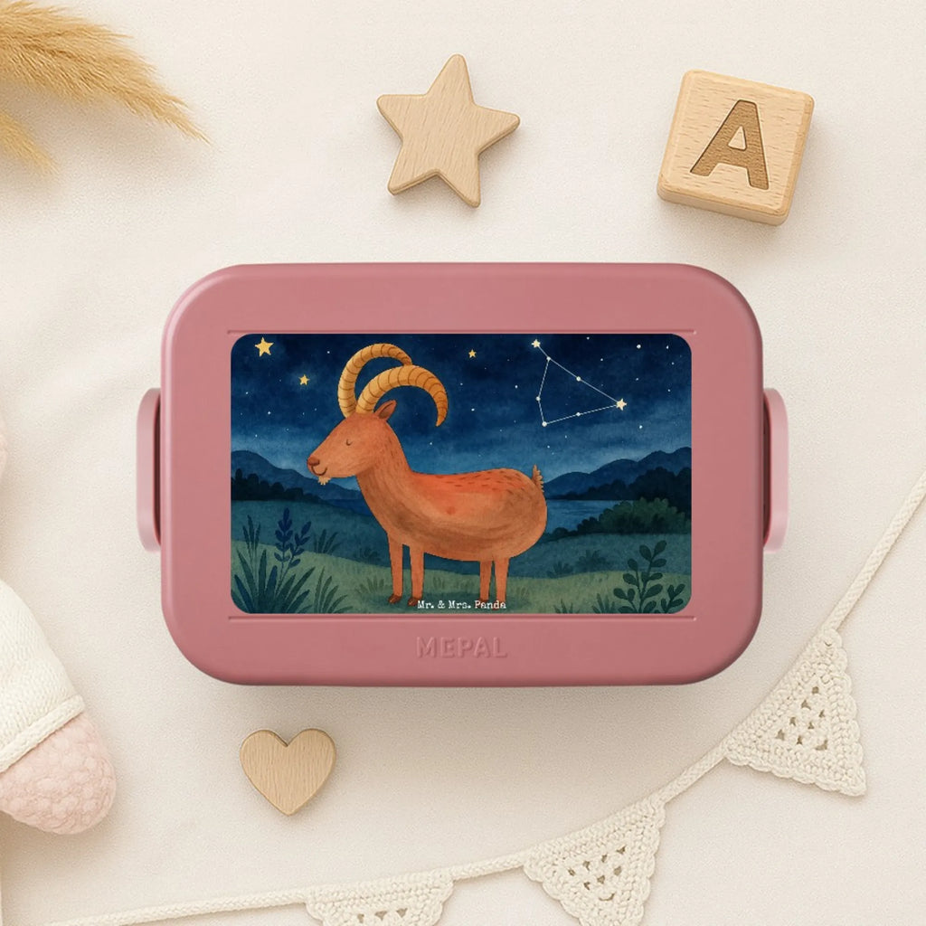 MEPAL Bentobox Sternzeichen Steinbock Design Bentobox, Lunchbox, Brotdose, Tierkreiszeichen, Sternzeichen, Horoskop, Astrologie, Aszendent, Ziege, Steinbock Geschenk, Steinbock Sternzeichen, Steinböcke, Geschenk Dezember, Geburtstag Dezember, Geschenk Januar, Geburtstag Januar, Bock