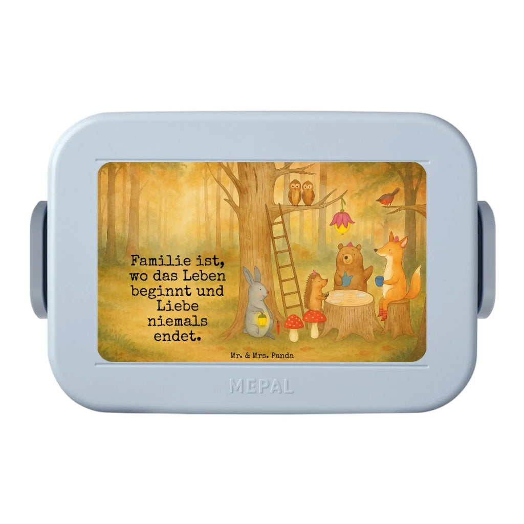 MEPAL Bentobox Waldtiere Picknick Design Bentobox, Lunchbox, Brotdose, Tiermotive, Gute Laune, lustige Sprüche, Tiere, Fuchs, Wald, Hase, Picknick, Igel, Waldtiere, Maus, Eichhörnchen