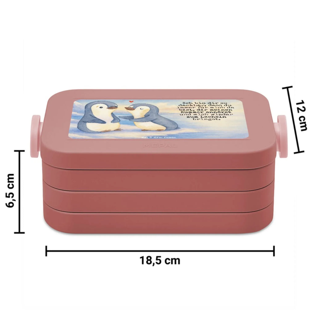 MEPAL Bentobox Pinguine trösten Design Lunchbox, Bentobox, Brotdose, Liebe, Partner, Freund, Freundin, Ehemann, Ehefrau, Heiraten, Verlobung, Heiratsantrag, Liebesgeschenk, Jahrestag, Hocheitstag, Geschenk für Frauen, Mitbringsel, Hochzeitstag, Liebesbeweis, Geschenk für Freundin, Valentinstag, Geschenk für Partner, für Ehemann, für Männer