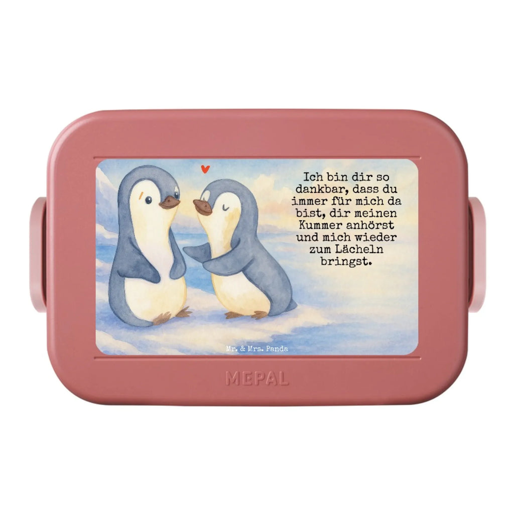 MEPAL Bentobox Pinguine trösten Design Lunchbox, Bentobox, Brotdose, Liebe, Partner, Freund, Freundin, Ehemann, Ehefrau, Heiraten, Verlobung, Heiratsantrag, Liebesgeschenk, Jahrestag, Hocheitstag, Geschenk für Frauen, Mitbringsel, Hochzeitstag, Liebesbeweis, Geschenk für Freundin, Valentinstag, Geschenk für Partner, für Ehemann, für Männer