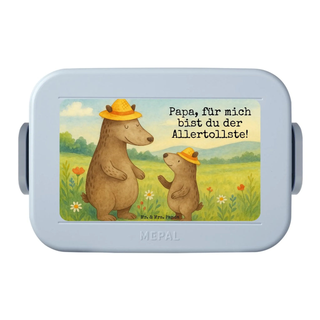 MEPAL Bentobox Bären mit Hut Design Bentobox, Brotdose, Lunchbox, Familie, Vatertag, Muttertag, Bruder, Schwester, Mama, Papa, Oma, Opa, Daddy, Vorbild, Papi, Family, Vater-Sohn, Kinder, Lieblingsmensch, Bären, Kind, Paps, Vater, Dad, Sohn, Bär, Söhne