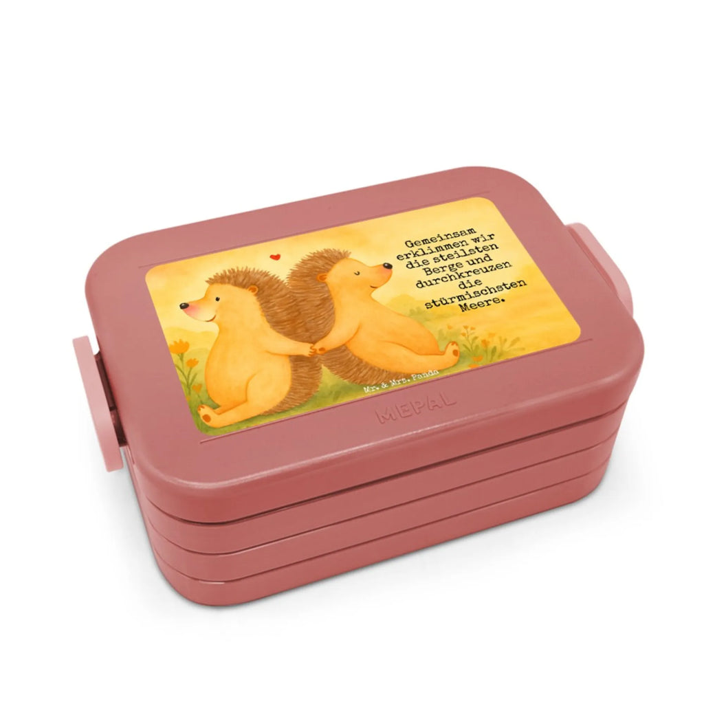MEPAL Bentobox Igel händchenhaltend Design Lunchbox, Brotdose, Bentobox, Liebe, Partner, Freund, Freundin, Ehemann, Ehefrau, Heiraten, Verlobung, Heiratsantrag, Liebesgeschenk, Jahrestag, Hocheitstag, Liebesbotschaft, Love, Igel, Hochzeit, Liebesbeweis, Geschenk für zwei, große Liebe, Gemeinsamkeit, Hand in Hand, Lieblingsmensch, Igelliebe