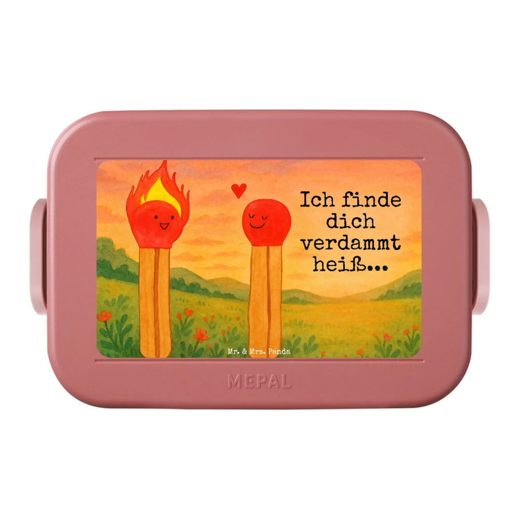 MEPAL Bentobox Streichhölzer Design Brotdose, Lunchbox, Bentobox, Liebe, Partner, Freund, Freundin, Ehemann, Ehefrau, Heiraten, Verlobung, Heiratsantrag, Liebesgeschenk, Jahrestag, Hocheitstag, Streichhölzer