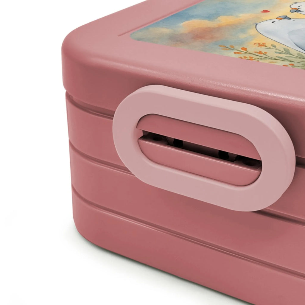 MEPAL Bentobox Turteltauben Liebe Design Brotdose, Bentobox, Lunchbox, Liebe, Partner, Freund, Freundin, Ehemann, Ehefrau, Heiraten, Verlobung, Heiratsantrag, Liebesgeschenk, Jahrestag, Hocheitstag, Verheiratet, Verliebt, Liebesbeweis, Hochzeitstag, Tauben, Turteltauben, Geschenk Freundin, Geschenk Hochzeit, Geschenk Freund, Turteltäubchen, Verlobt