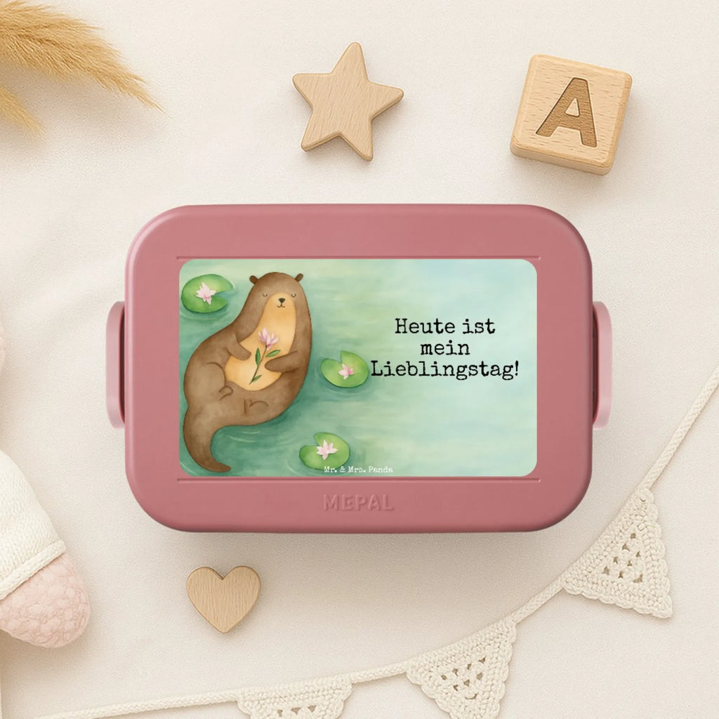 MEPAL Bentobox Otter Seerose Design Brotdose, Lunchbox, Bentobox, Otter, Fischotter, Seeotter, Otter Seeotter See Otter