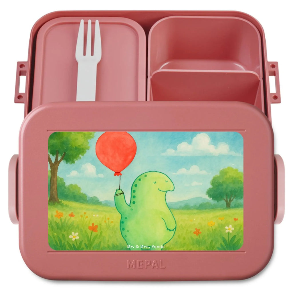 MEPAL Bentobox Schildkröte Luftballon Design Brotdose, Bentobox, Lunchbox, Schildkröte, Motivation, Mutausbruch, Motivationsspruch, Schildkröten