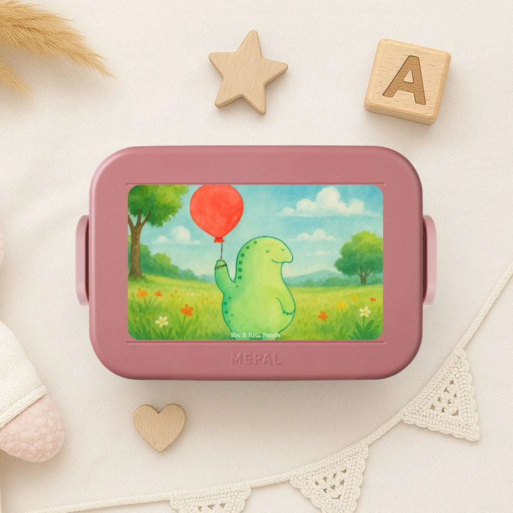 MEPAL Bentobox Schildkröte Luftballon Design Brotdose, Bentobox, Lunchbox, Schildkröte, Motivation, Mutausbruch, Motivationsspruch, Schildkröten