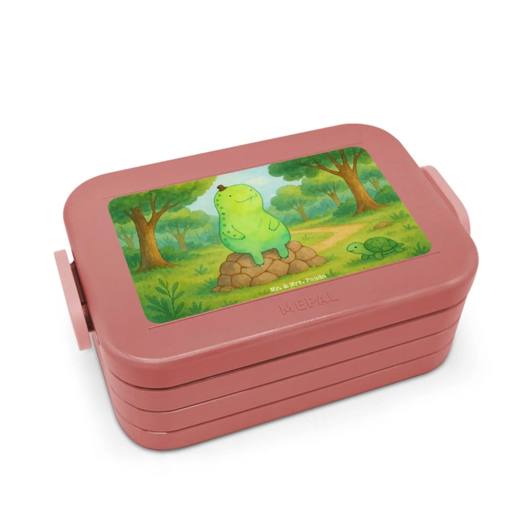 MEPAL Bentobox Schildkröte Pause Design Bentobox, Lunchbox, Brotdose, Schildkröte, Achtsamkeit, achtsam, Entschleunigen
