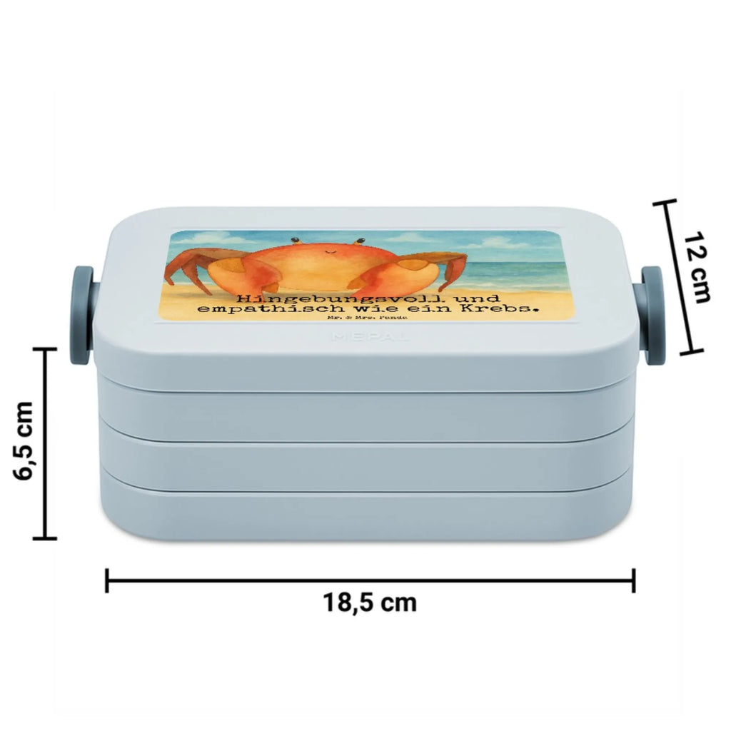 MEPAL Bentobox Sternzeichen Krebs Design Lunchbox, Bentobox, Brotdose, Tierkreiszeichen, Sternzeichen, Horoskop, Astrologie, Aszendent, Krabbe, Geschenk Meer, Krebs Sternzeichen, Geschenk Juli, Geburtstag Juli, Geschenk Juni, Krebs Geschenk, Geburtstag Juni, Krebse, Meerestier