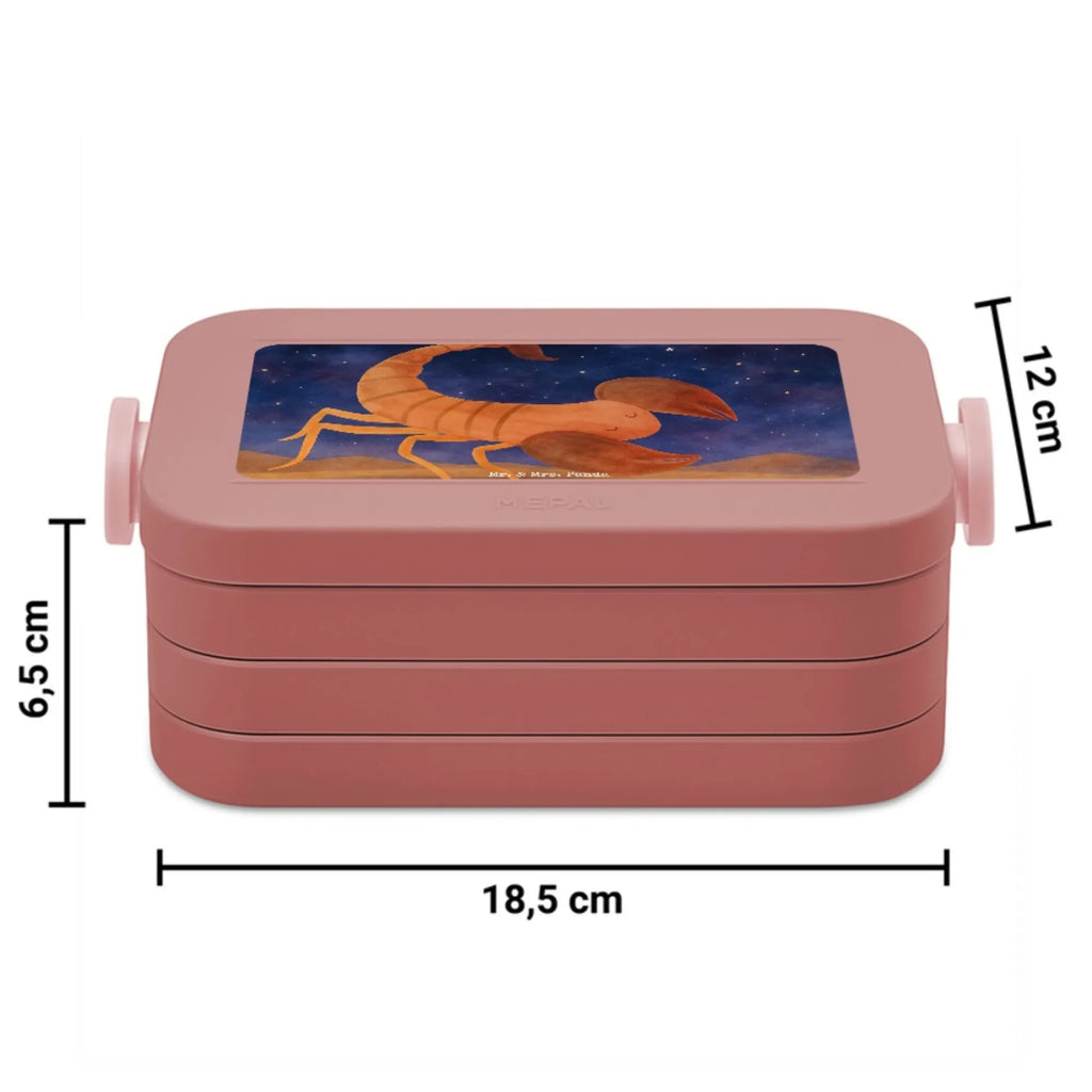 MEPAL Bentobox Sternzeichen Skorpion Design Bentobox, Lunchbox, Brotdose, Tierkreiszeichen, Sternzeichen, Horoskop, Astrologie, Aszendent, Skorpion Geschenk, Skorpion Sternzeichen, Geschenk November, Geschenk Oktober, Geburtstag Oktober, Skorpione, Geburtstag November