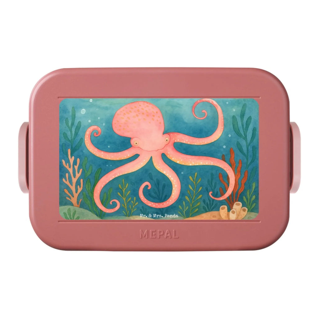 MEPAL Bentobox Tintenfisch Design Lunchbox, Bentobox, Brotdose, Tiermotive, Gute Laune, lustige Sprüche, Tiere, Meer, Wasser, Tintenfisch, Meerestier, Arme, Krake, Ozean
