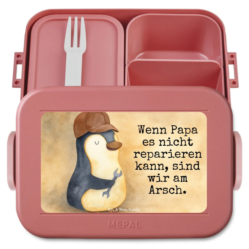 MEPAL Bentobox Wenn Papa es nicht reparieren kann, sind wir am Arsch Design Brotdose, Lunchbox, Bentobox, Familie, Vatertag, Muttertag, Bruder, Schwester, Mama, Papa, Oma, Opa, Vater, Geschenk Papa, Bester Papa der Welt