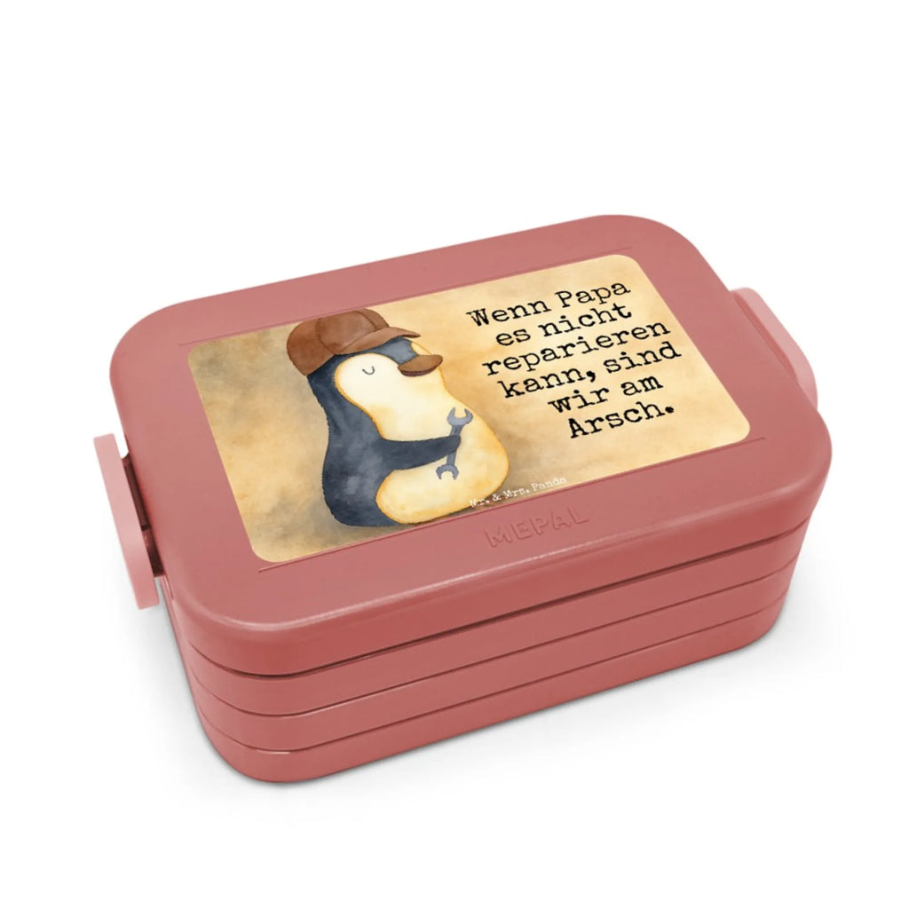 MEPAL Bentobox Wenn Papa es nicht reparieren kann, sind wir am Arsch Design Brotdose, Lunchbox, Bentobox, Familie, Vatertag, Muttertag, Bruder, Schwester, Mama, Papa, Oma, Opa, Vater, Geschenk Papa, Bester Papa der Welt
