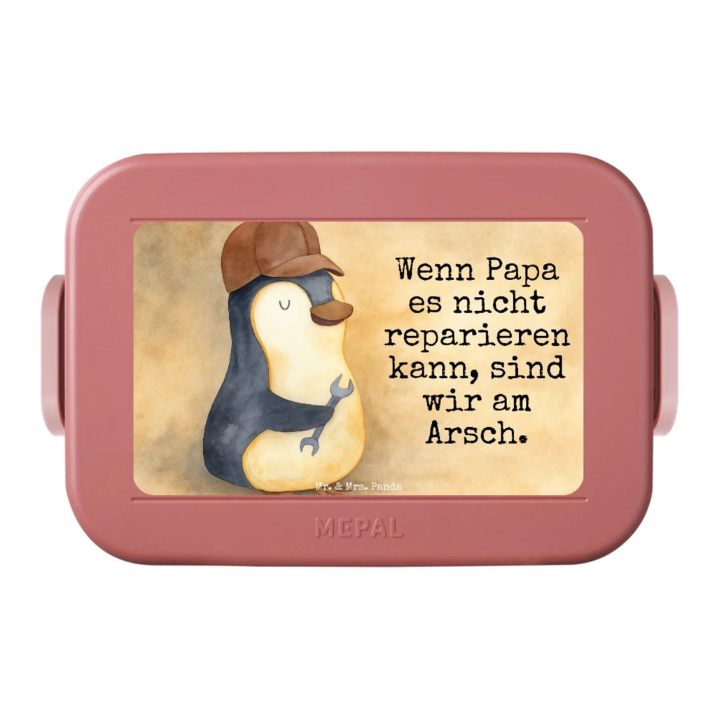 MEPAL Bentobox Wenn Papa es nicht reparieren kann, sind wir am Arsch Design Brotdose, Lunchbox, Bentobox, Familie, Vatertag, Muttertag, Bruder, Schwester, Mama, Papa, Oma, Opa, Vater, Geschenk Papa, Bester Papa der Welt