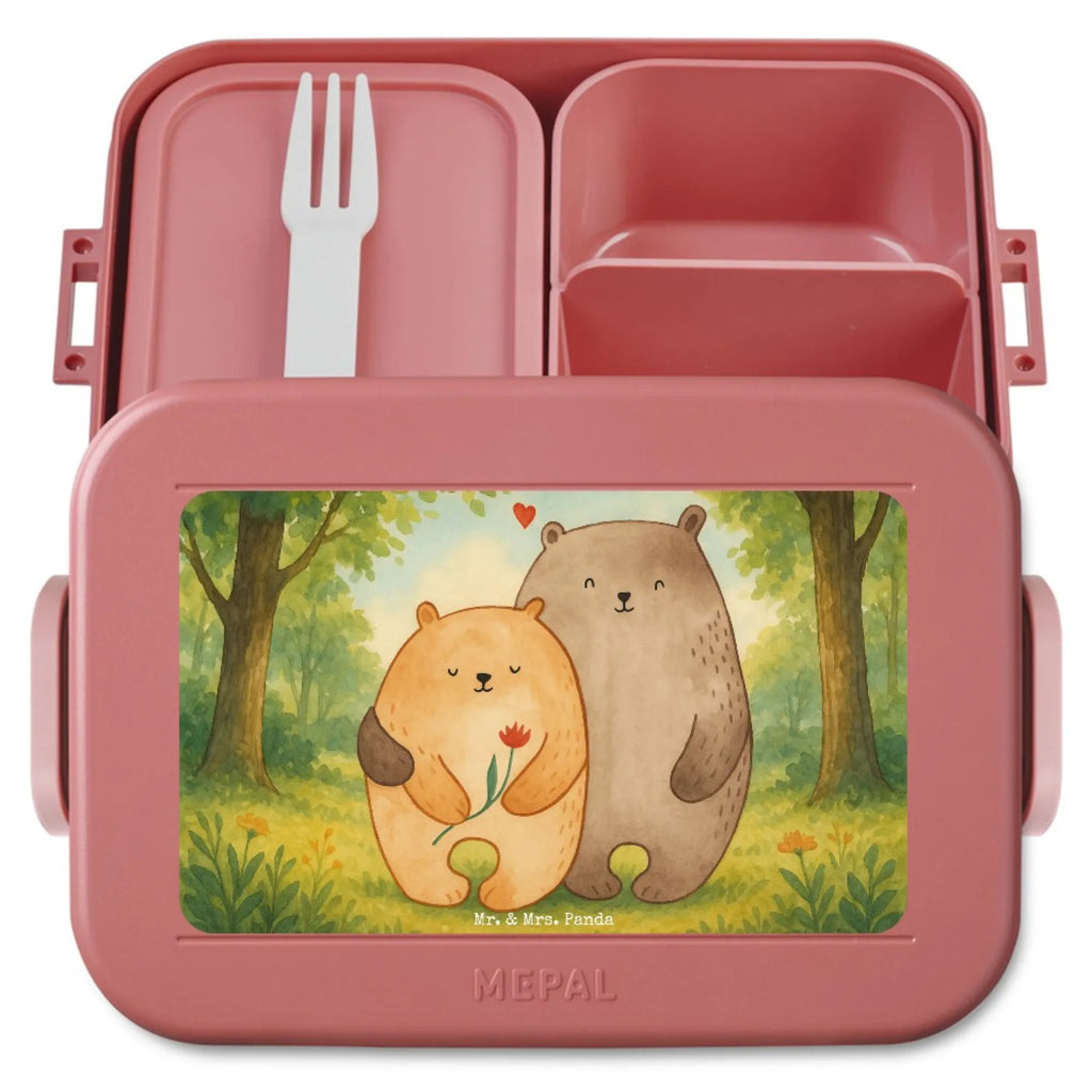 MEPAL Bentobox Bären Liebe Design Bentobox, Lunchbox, Brotdose, Liebe, Partner, Freund, Freundin, Ehemann, Ehefrau, Heiraten, Verlobung, Heiratsantrag, Liebesgeschenk, Jahrestag, Hocheitstag, Hochzeitstag, Geschenk Freund, Verliebt, Liebesbeweis, Bären, Geschenk Hochzeit, Verheiratet, Geschenk Freundin, Bärchen, Verlobt, Bär