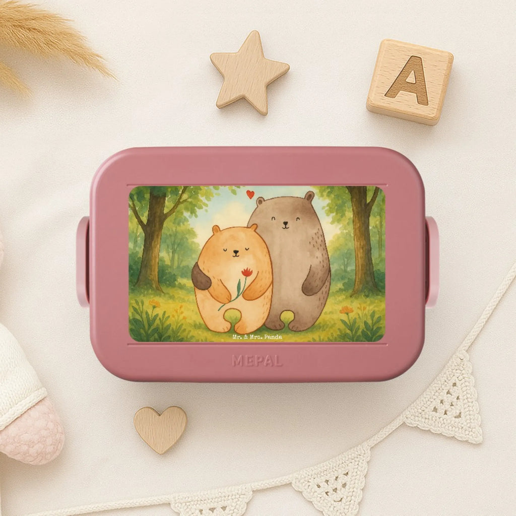 MEPAL Bentobox Bären Liebe Design Bentobox, Lunchbox, Brotdose, Liebe, Partner, Freund, Freundin, Ehemann, Ehefrau, Heiraten, Verlobung, Heiratsantrag, Liebesgeschenk, Jahrestag, Hocheitstag, Hochzeitstag, Geschenk Freund, Verliebt, Liebesbeweis, Bären, Geschenk Hochzeit, Verheiratet, Geschenk Freundin, Bärchen, Verlobt, Bär