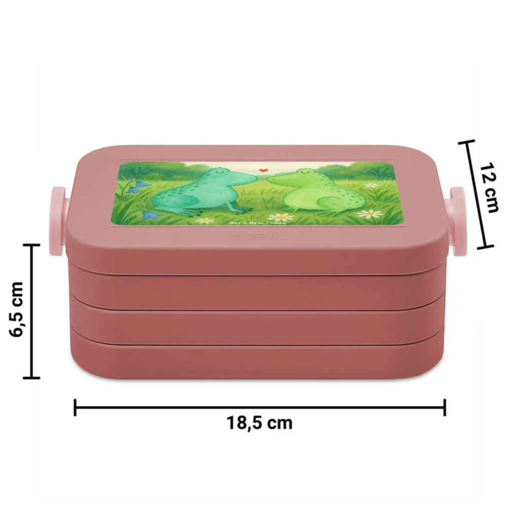 MEPAL Bentobox Frosch Liebe Design Lunchbox, Brotdose, Bentobox, Liebe, Partner, Freund, Freundin, Ehemann, Ehefrau, Heiraten, Verlobung, Heiratsantrag, Liebesgeschenk, Jahrestag, Hocheitstag, Froschkönig, Verheiratet, Frosch, Hochzeitstag, Geschenk Freundin, Liebesbeweis, Frösche, Geschenk Freund, Fröschchen, Verlobt, Geschenk Hochzeit, Verliebt