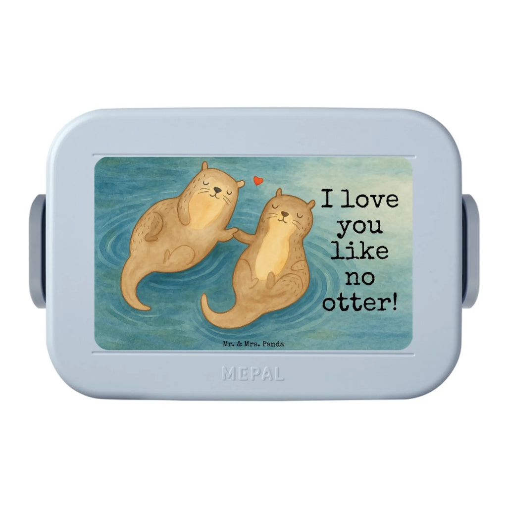 MEPAL Bentobox Otter Hände halten Design Brotdose, Lunchbox, Bentobox, Otter, Fischotter, Seeotter, Otter Seeotter See Otter